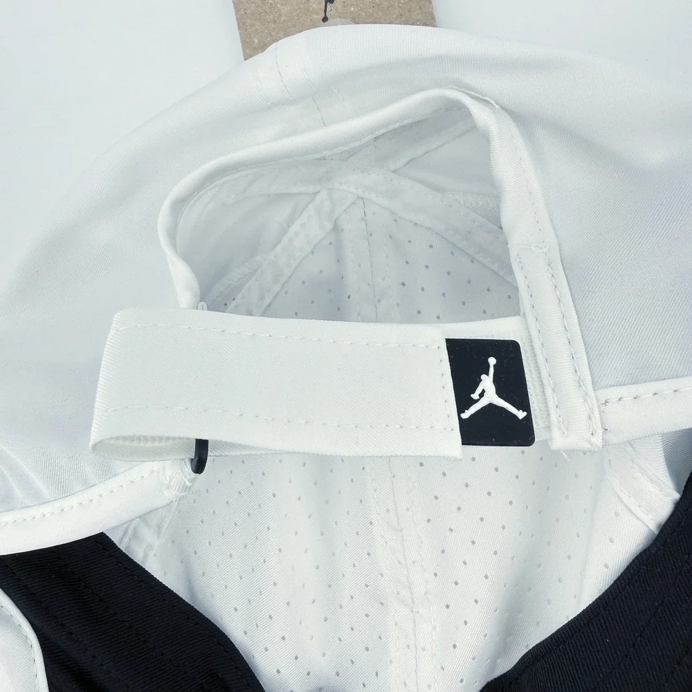 Nike Air Jordan Club Unstructured Adjustable Cap Hat White Size M/L FN4675-100